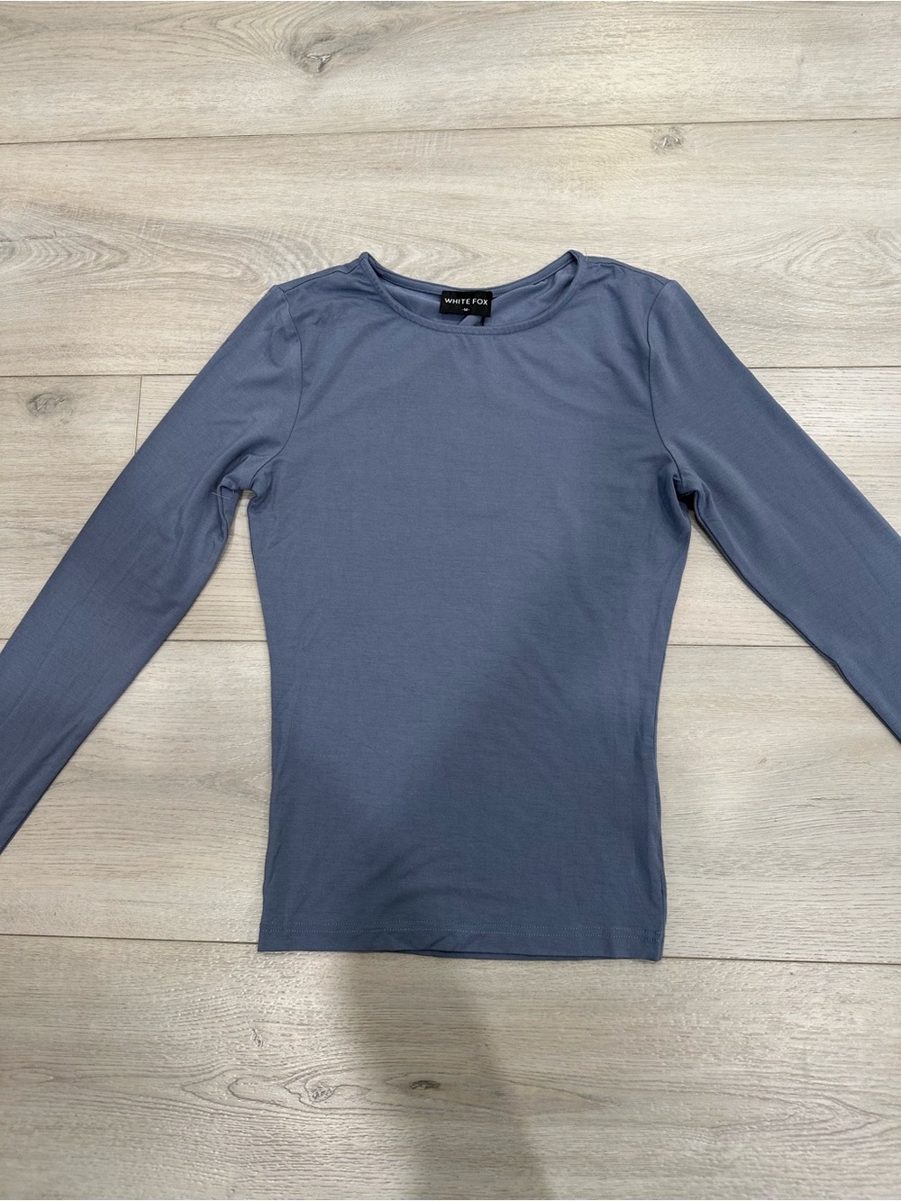 White Fox Only For Tonight Steel Long Sleeve Top M NWT